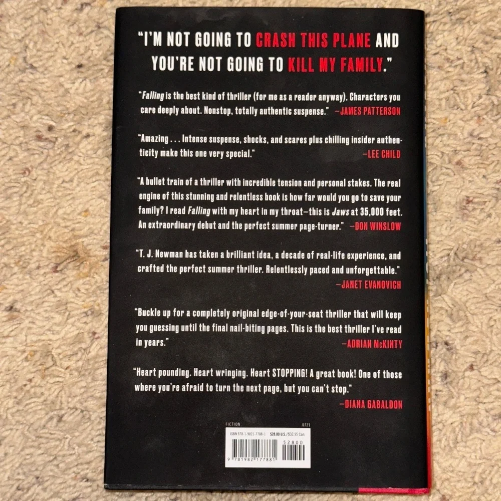 📚 Bundle (3) for $20 FALLING - by T.J. Newman